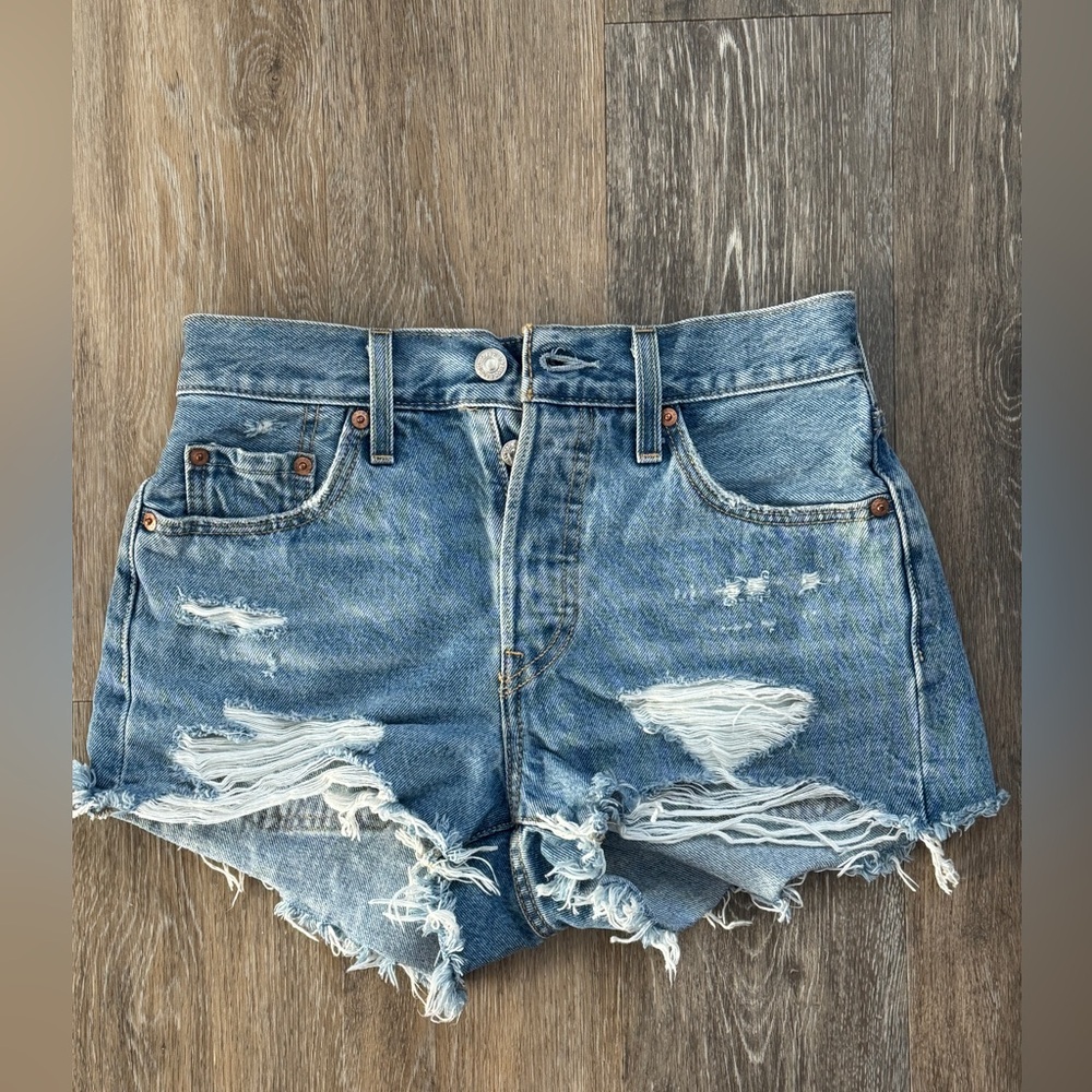 Levi’s 501 Original Fit High Rise Jean Shorts